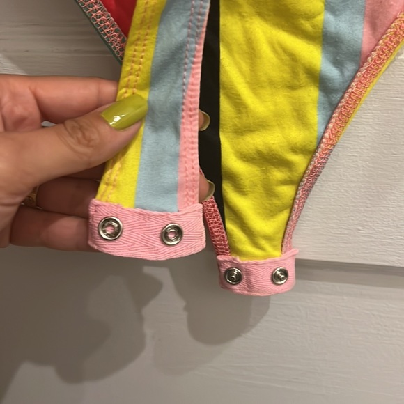 RAINBOW 🌈 TUBE THONG BODY SUIT - Picture 3 of 3